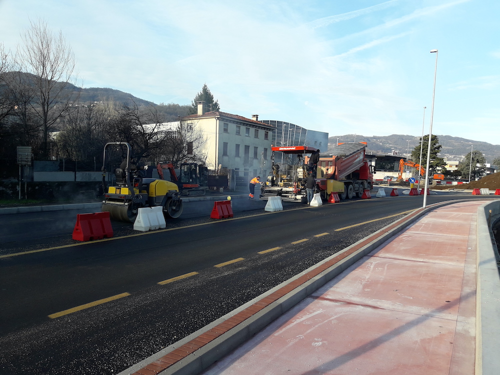 Lavori stradali di asfaltatura a Vicenza e provincia
